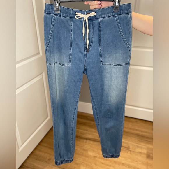 Yoga Jeans Malia Relaxed Jogger in Indigo - Picture 2 of 4